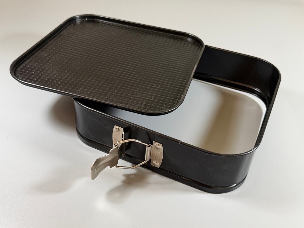 9 Inch Square Springform Pan Removable Bottom Baking Pan